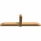 Ekena Millwork Eugene Smooth Timber Gable Bracket, Western Red Cedar, 84"W x 28"H x 5 1/2"D x 5 1/2"F, 8/12 Pitch GBW084X28X0606EUG00SWR - alternate 3